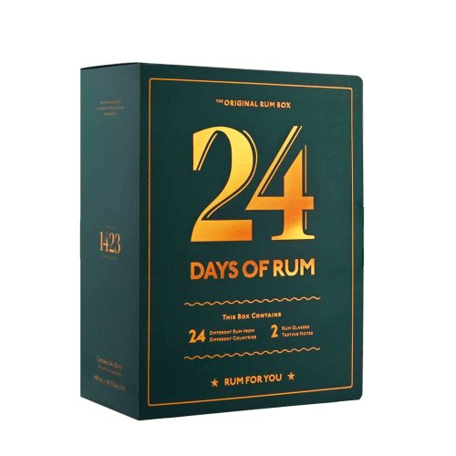 24 Days of Rum Calendar 2 Glasses 480ml