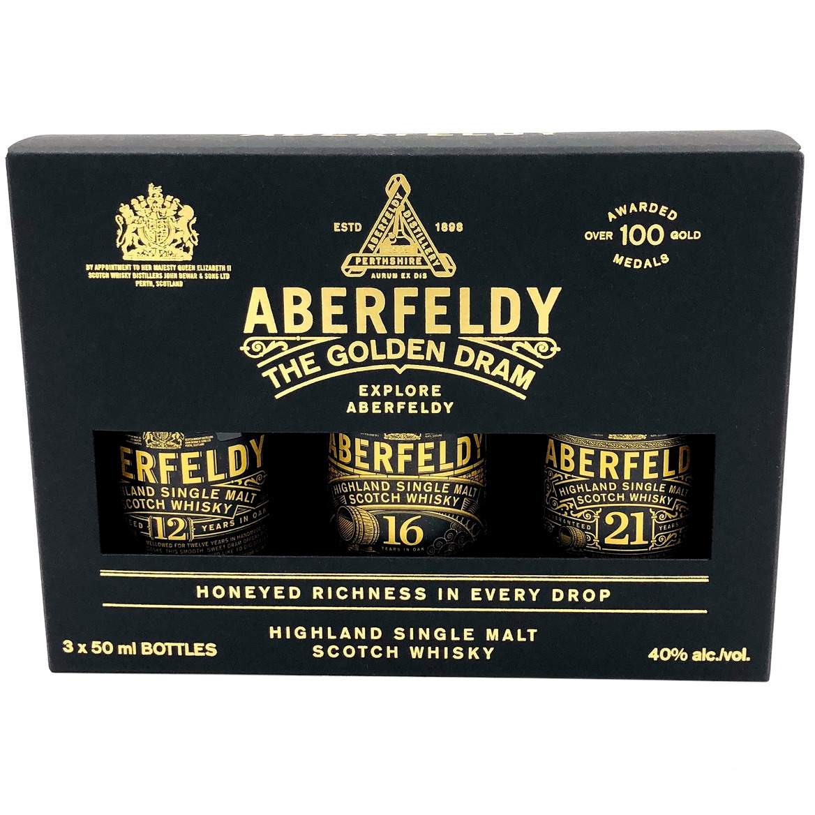 Aberfeldy Miniset 3 x 50 ml 150ml
