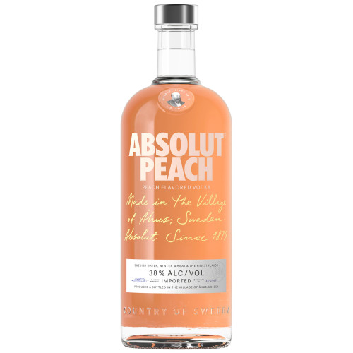 Absolut - Peach 1 liter