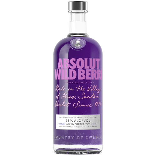 Absolut - Wild Berri 1 liter