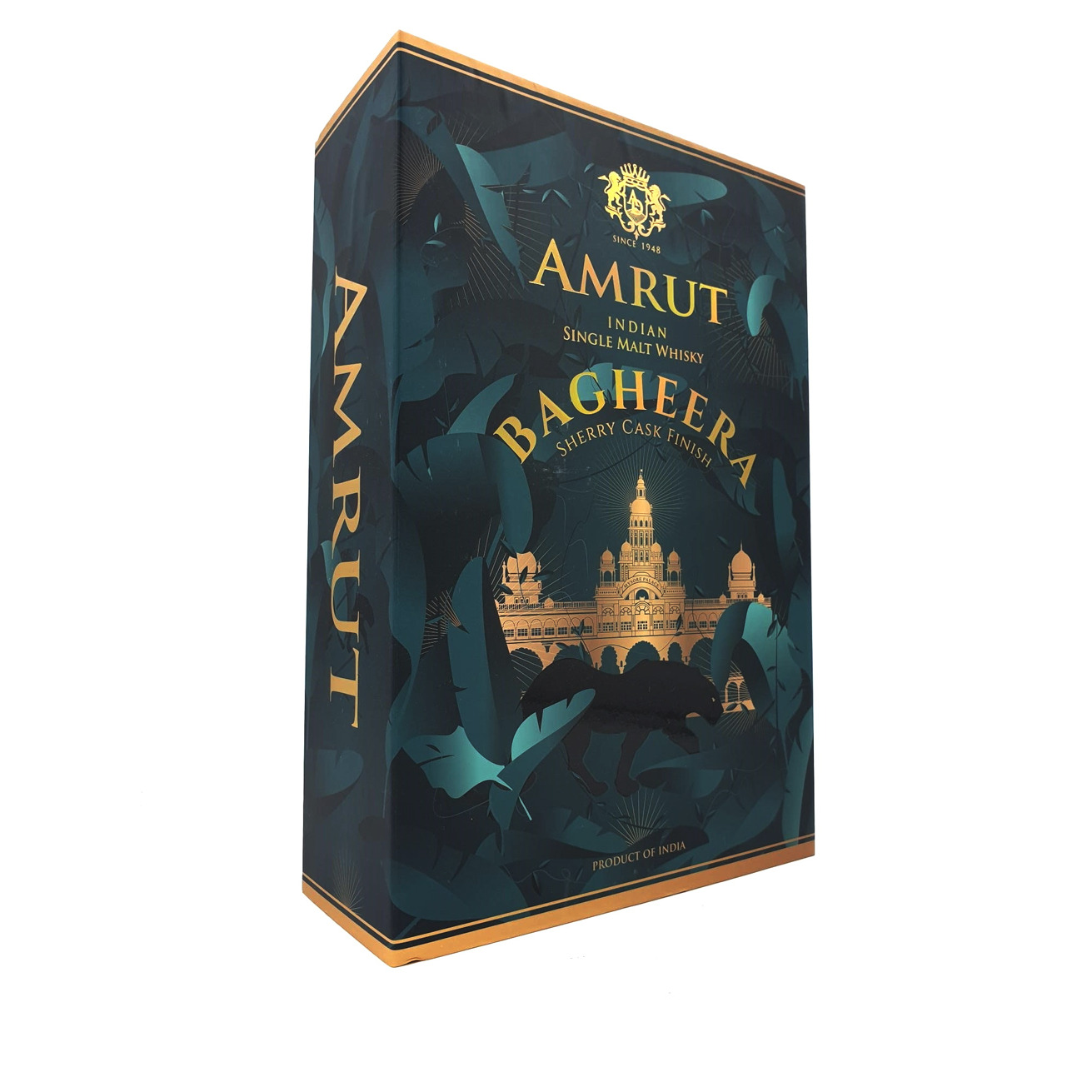 Amrut - Bagheera Giftpack 2 Glasses 70cl