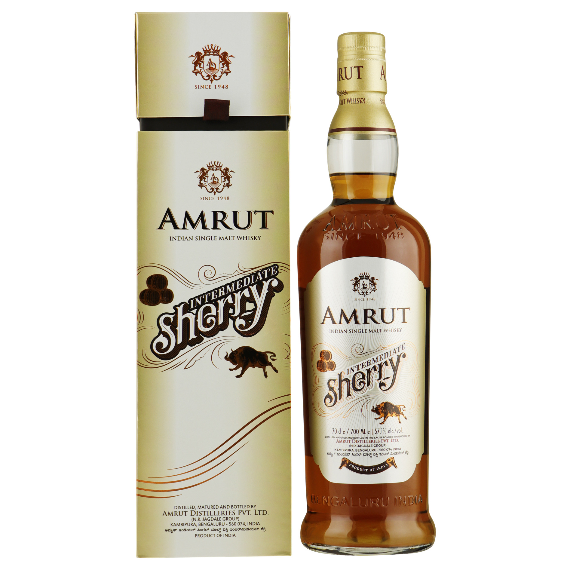 Amrut - Intermediate Sherry 70cl