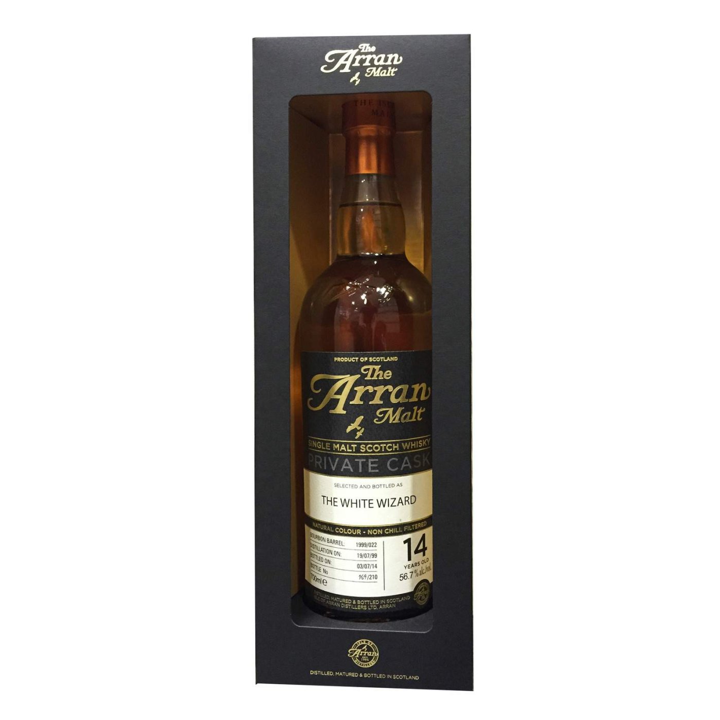 Arran, 14 years - The White Wizard 70cl