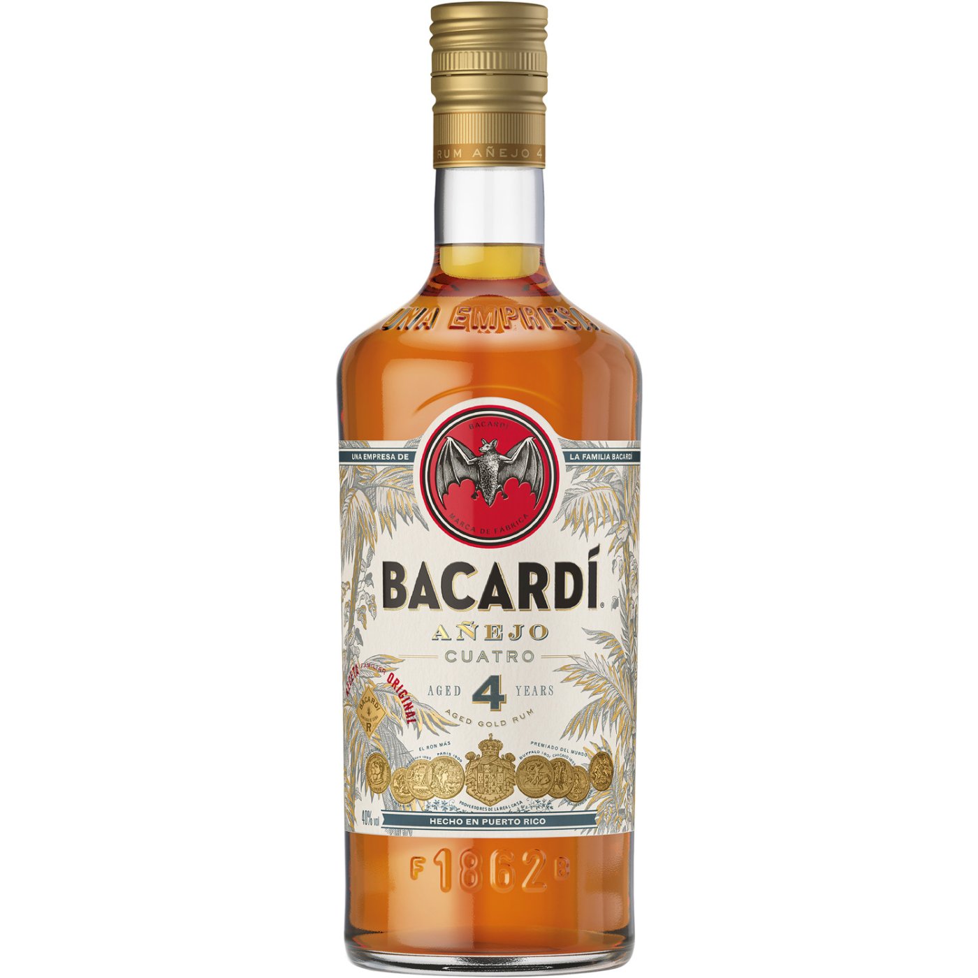 Bacardi - Anejo Cuatro, 4 years 70cl