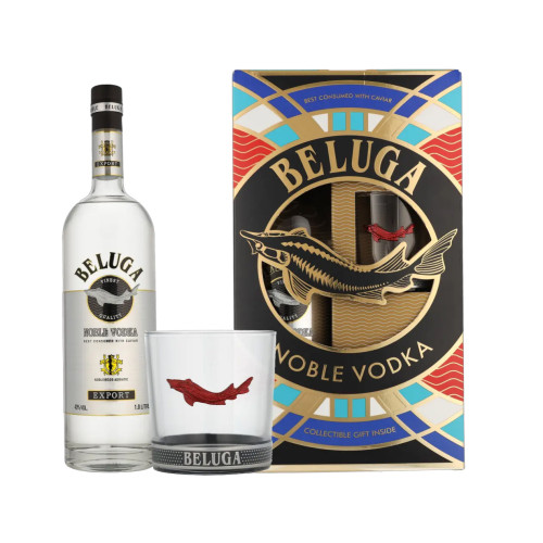 Beluga Noble with Tumbler Glass 1 liter