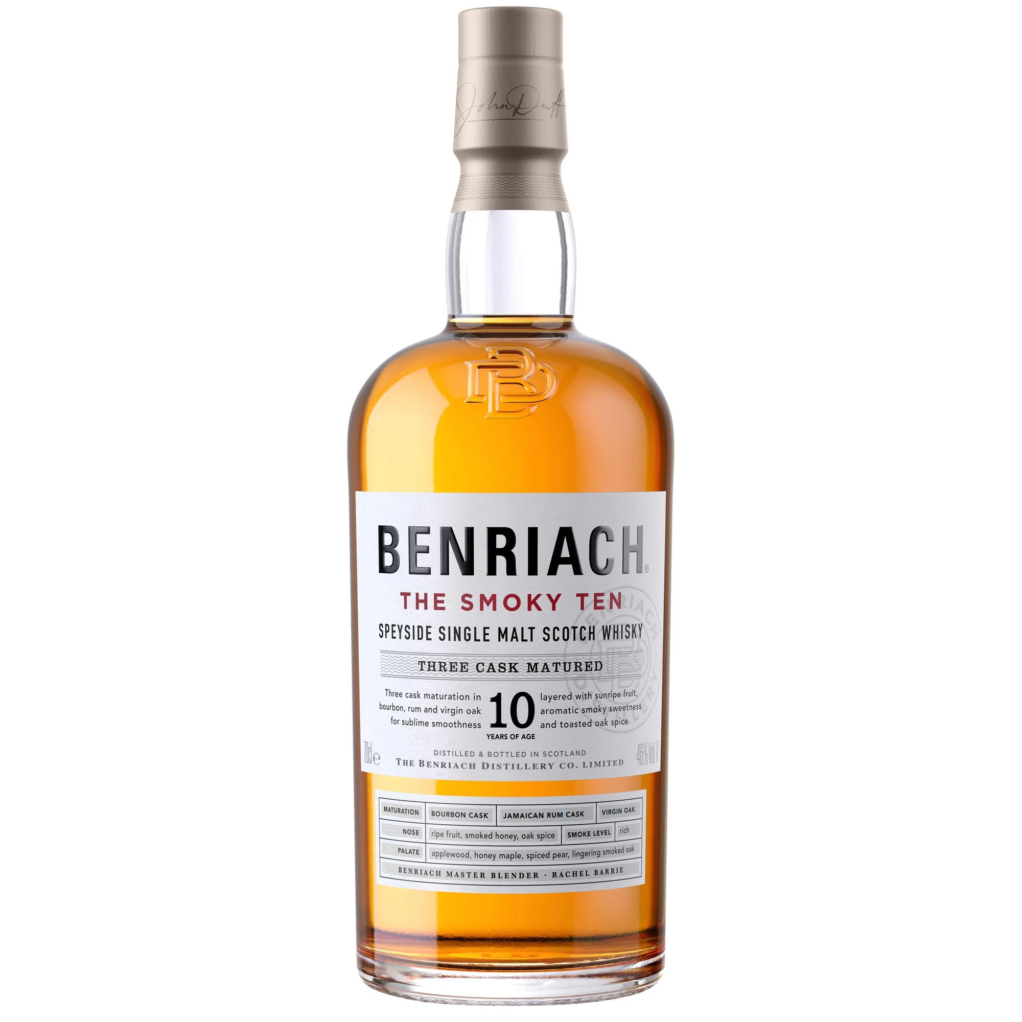 Benriach, 10 years - The Smoky Ten 70cl