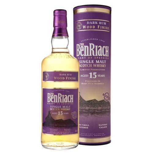 BenRiach, 15 years - Dark Rum 70cl