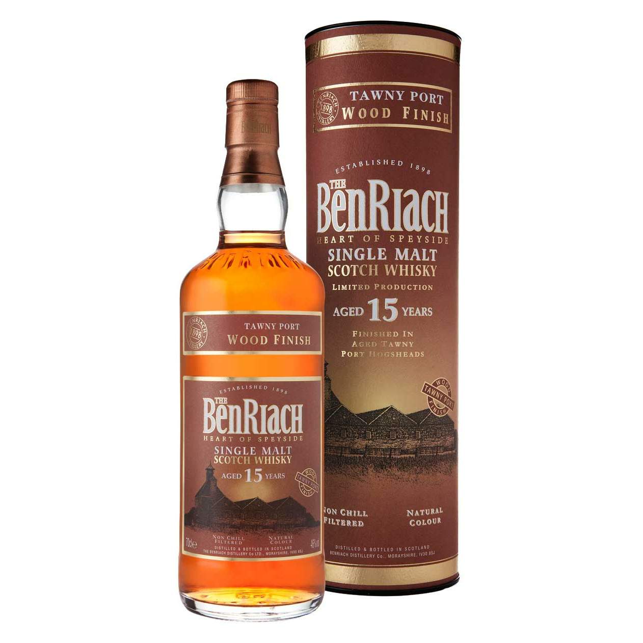 BenRiach, 15 years - Tawny Port 70cl