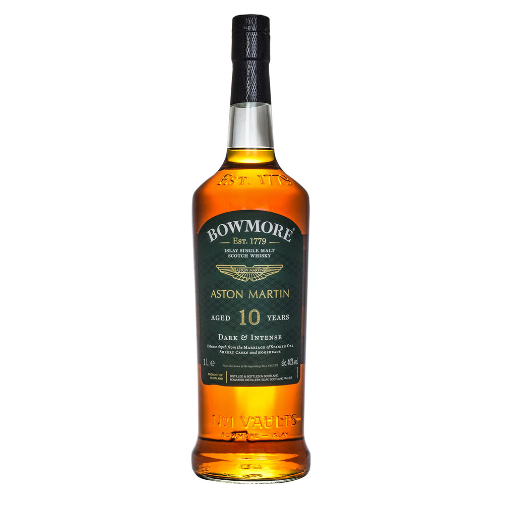 Bowmore, 10 years - Aston Martin Limited Edition 1 liter