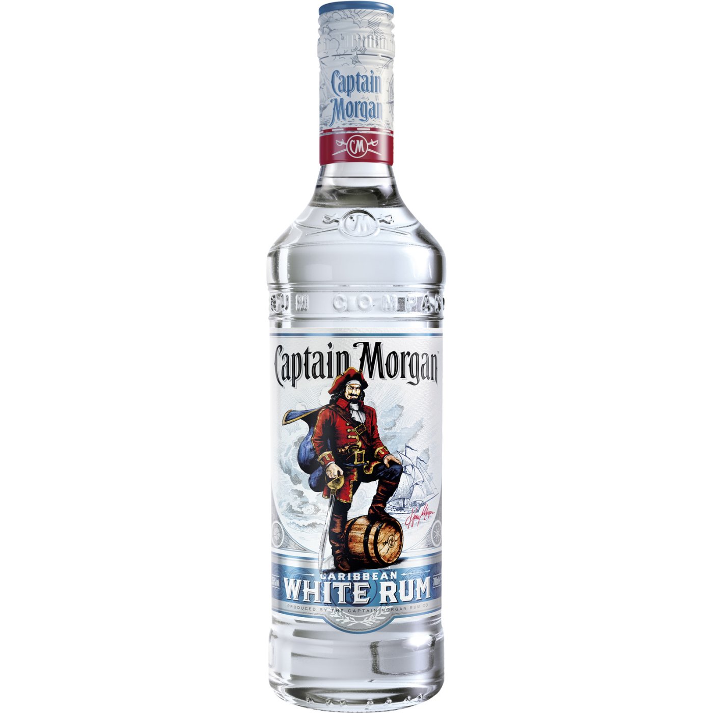Captain Morgan - White Rum 1 liter