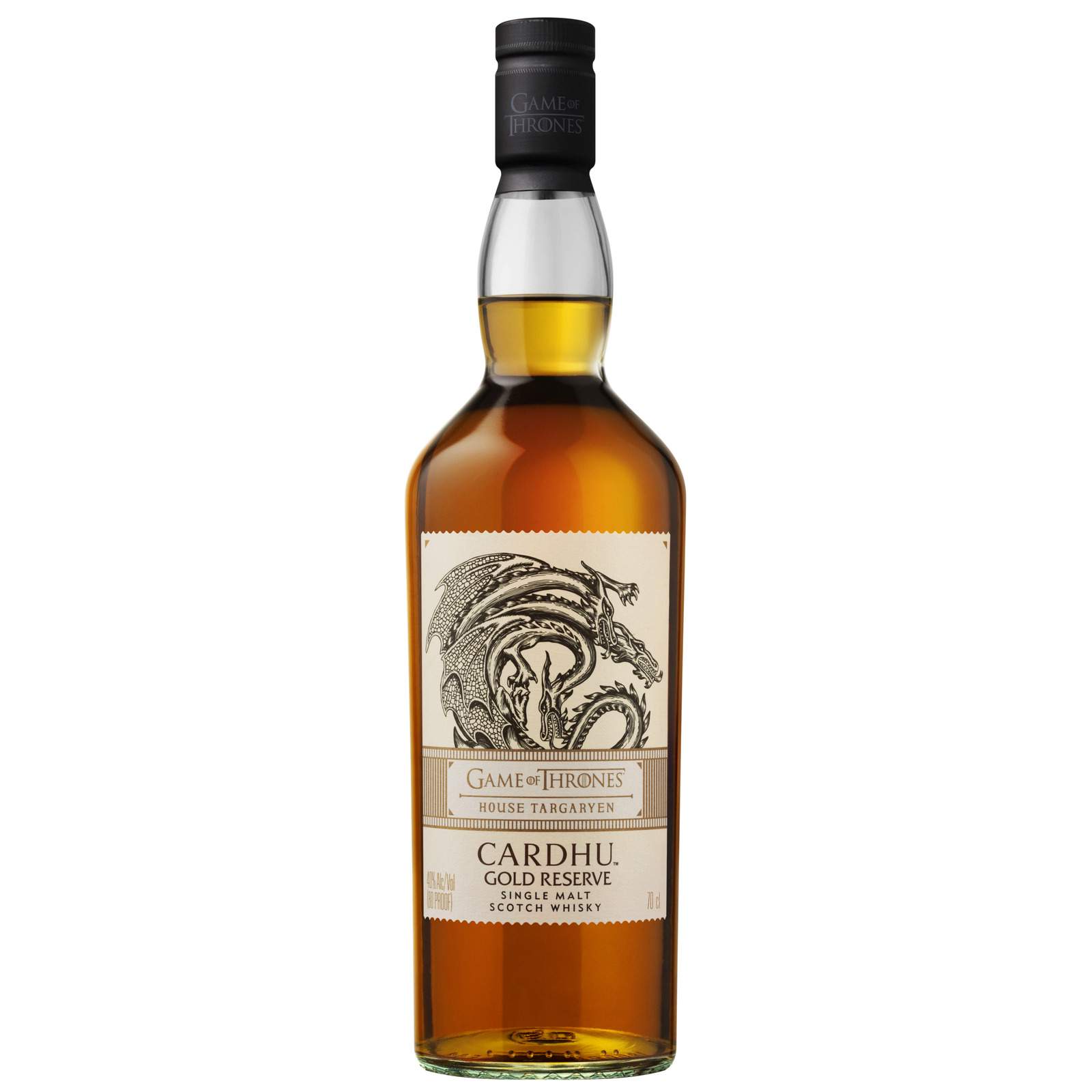 Cardhu Gold Reserve - Game of Thrones, House Targaryen 70cl