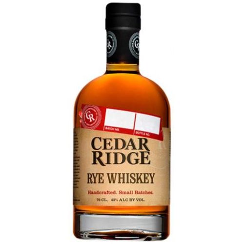 Cedar Ridge - RYE Whiskey 70cl
