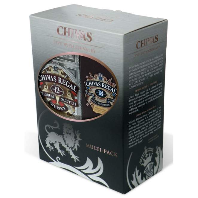 Chivas Regal (Duo geschenk) 55cl