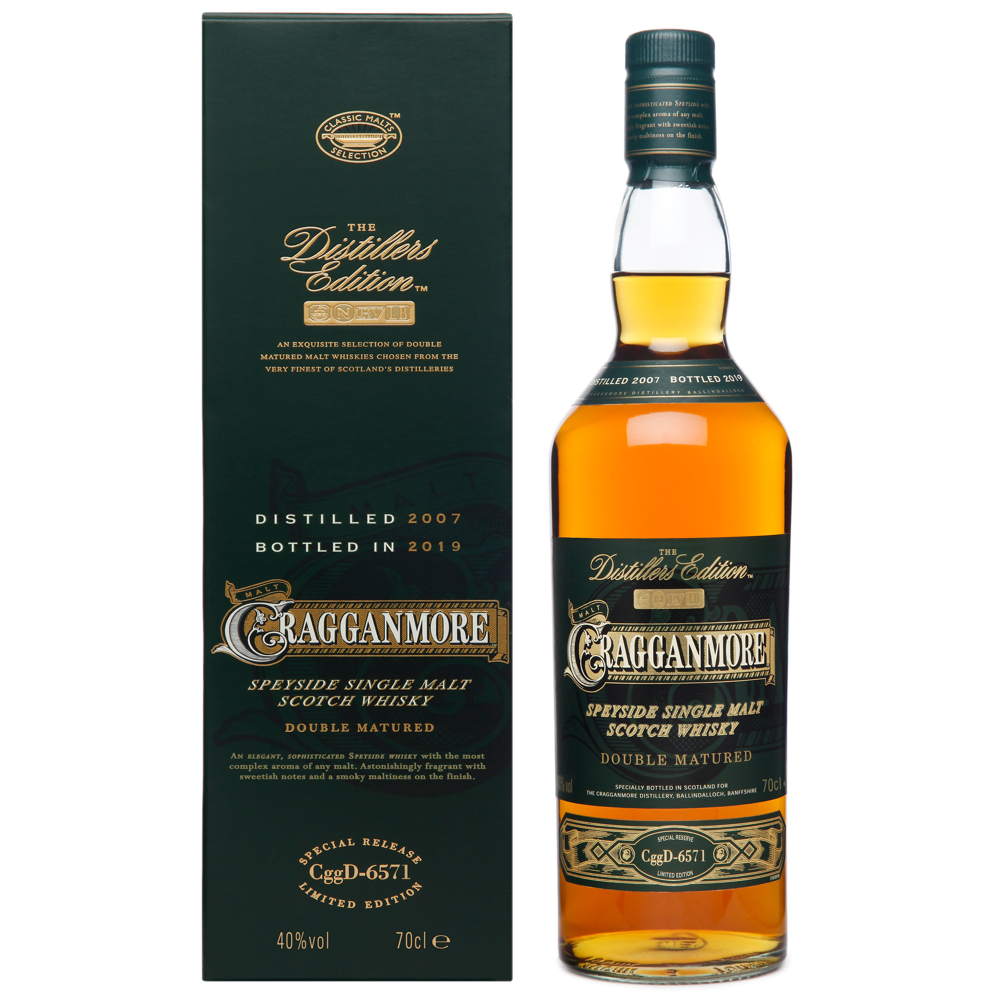 Cragganmore - Distillers Edition 2019 70cl