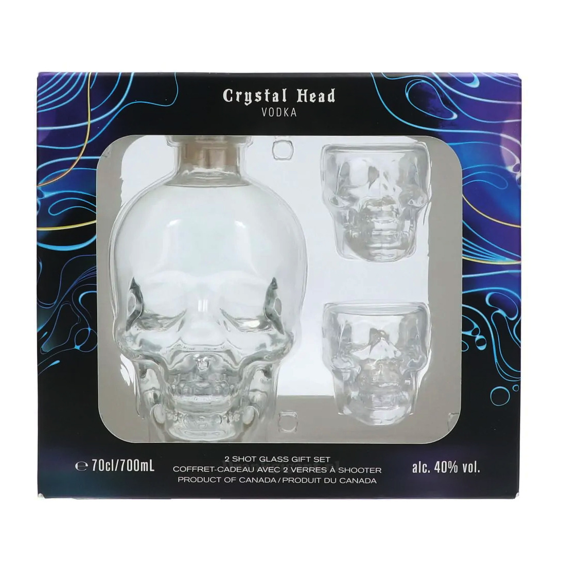 Crystal Head - Giftpack 2 Shotglazen 70cl