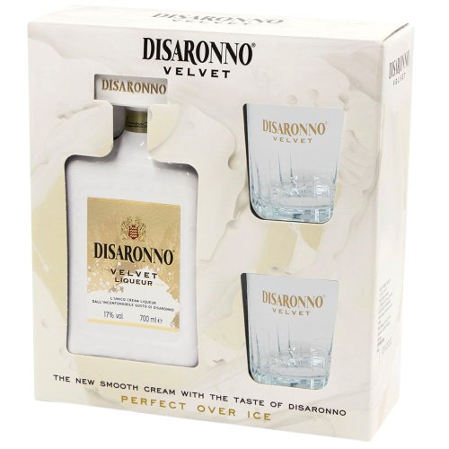 Disaronno - Velvet Gift Pack met 2 Glazen 70cl