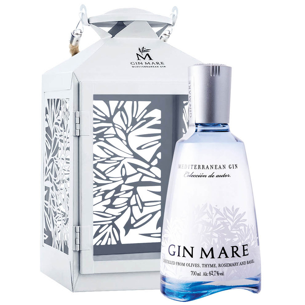 Gin Mare - Mediterranean Gin in Lantern 70cl