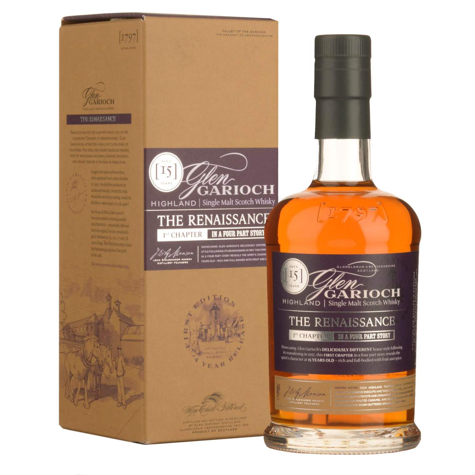 Glen Garioch, 18 years - The Renaissance 70cl