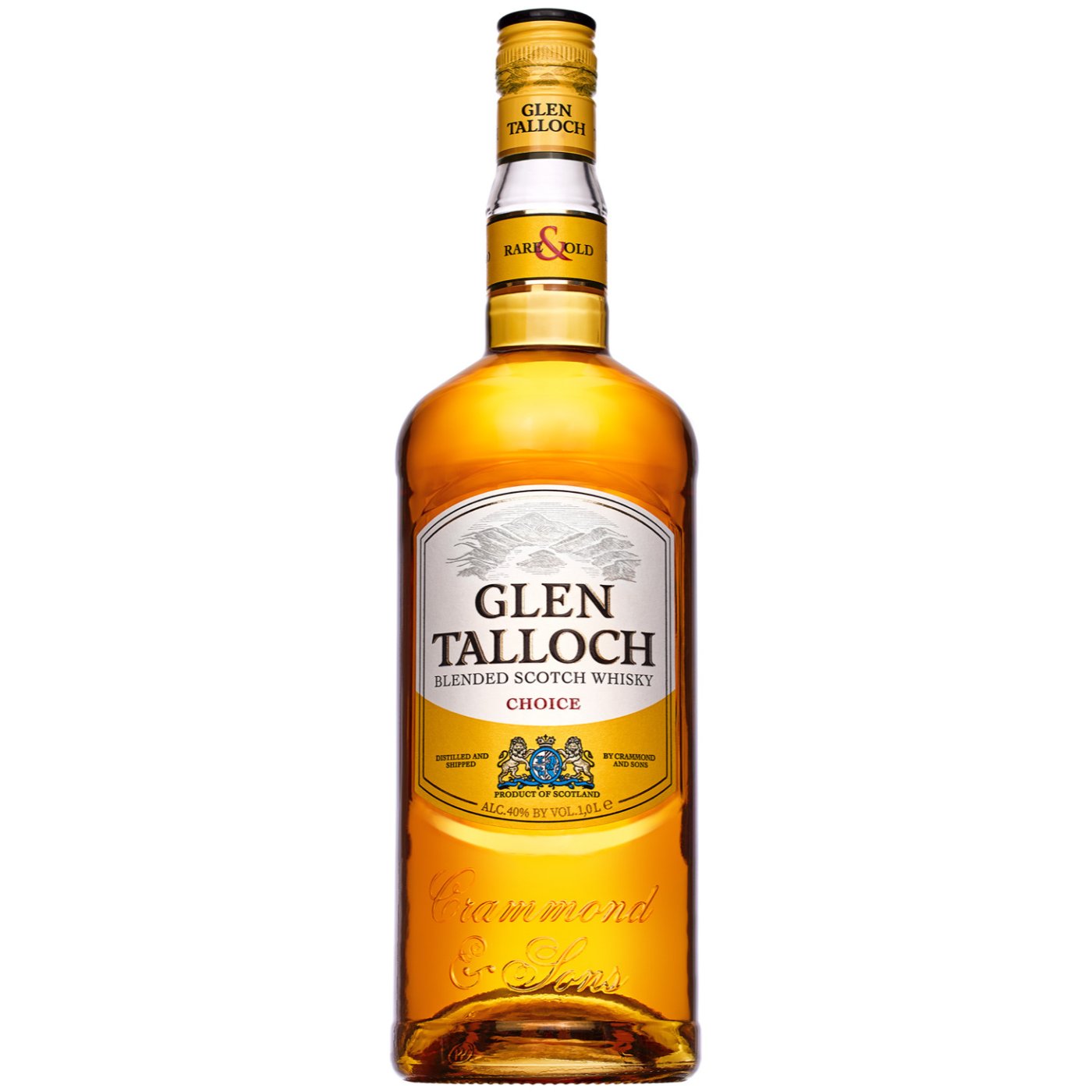 heerlijkheid waarschijnlijkheid Zakenman Glen Talloch - Blended Scotch 1 liter Whisky vind je op Whisky.nl
