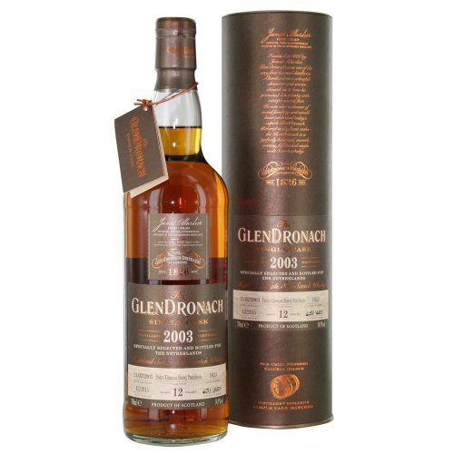 Glendronach, 12 years - SC 1823 PX 70cl