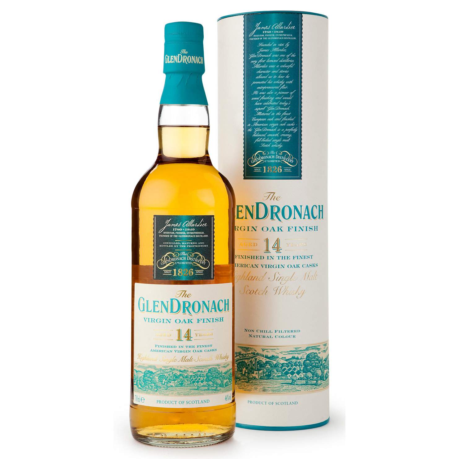 Glendronach, 14 years - Virgin Oak Finish 70cl