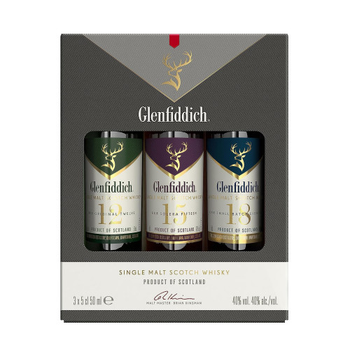 Glenfiddich - 12, 15, 18 years 150ml
