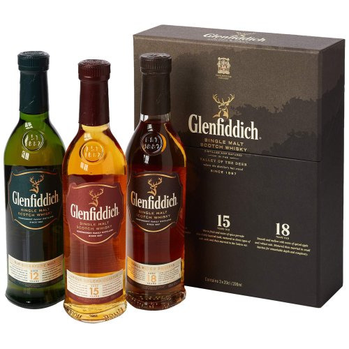 Glenfiddich - 12, 15, 18 years 60cl