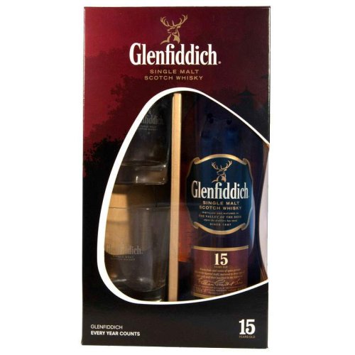 Glenfiddich, 15 Y (Geschenk) 70cl