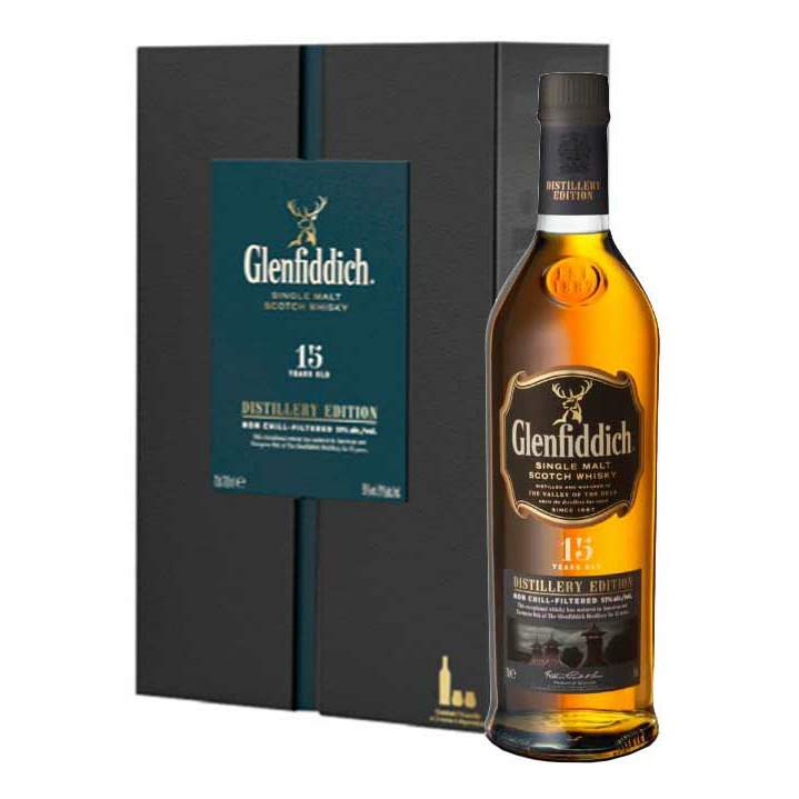 Glenfiddich, 15 years - Distillery Edition (Geschenk) 70cl