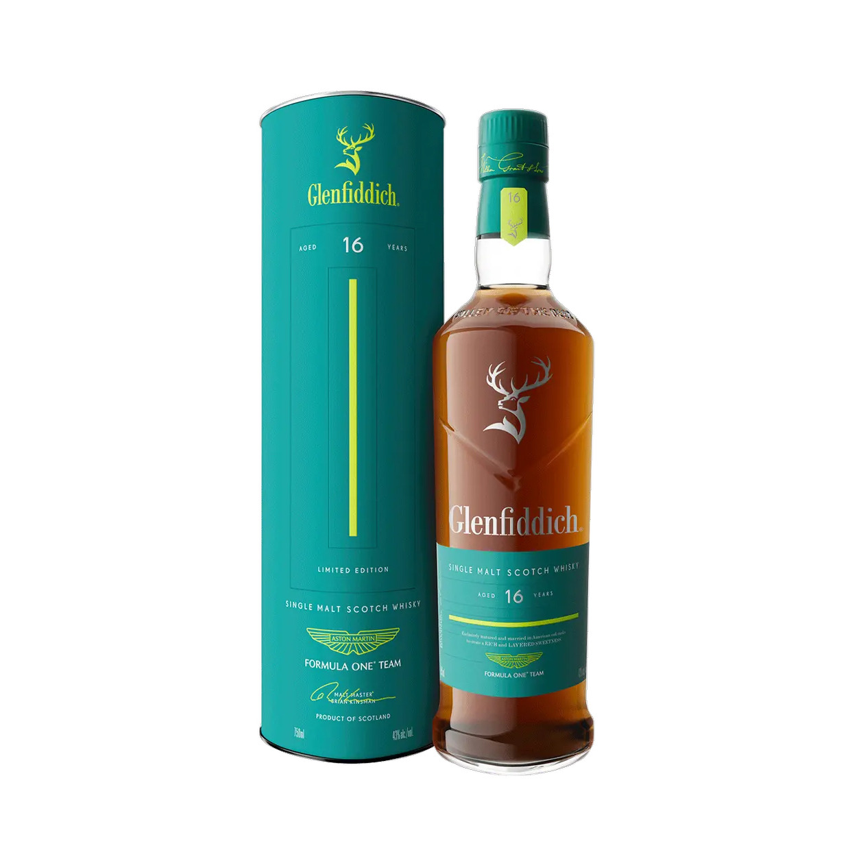 Glenfiddich, 16 years - Aston Martin F1 Limited Edition 70cl