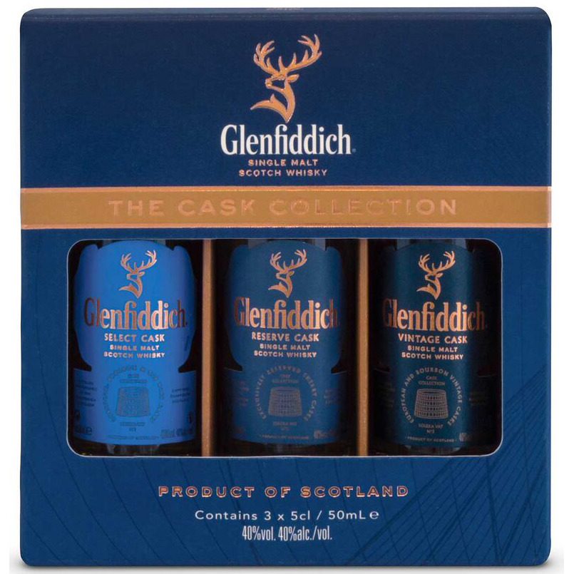 Glenfiddich - Cask Collection mini set 150ml