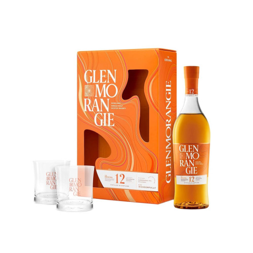 Glenmorangie, 12 years - Giftpack 2 Glasses 70cl