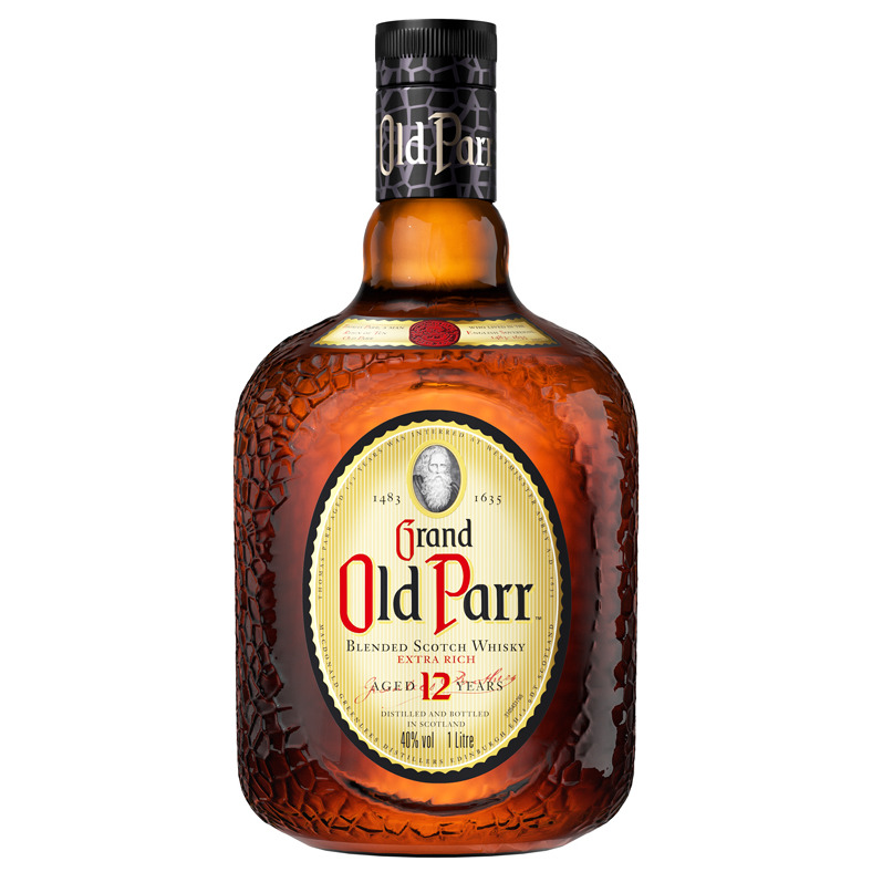 Grand Old Parr, 12 years 1 liter