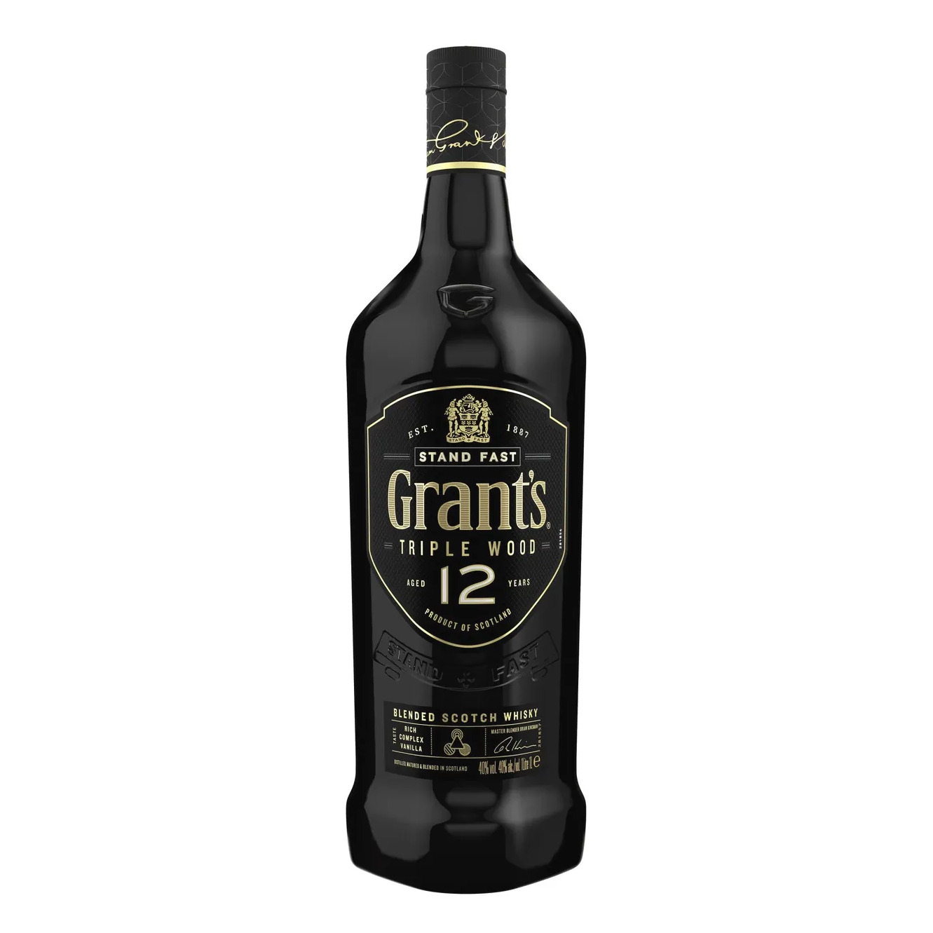 Grant's, 12 years - Triple Wood 1 liter