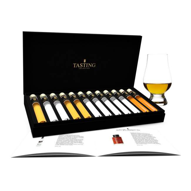 Grappa Tasting Collection 12 Tubes in Luxe Doos