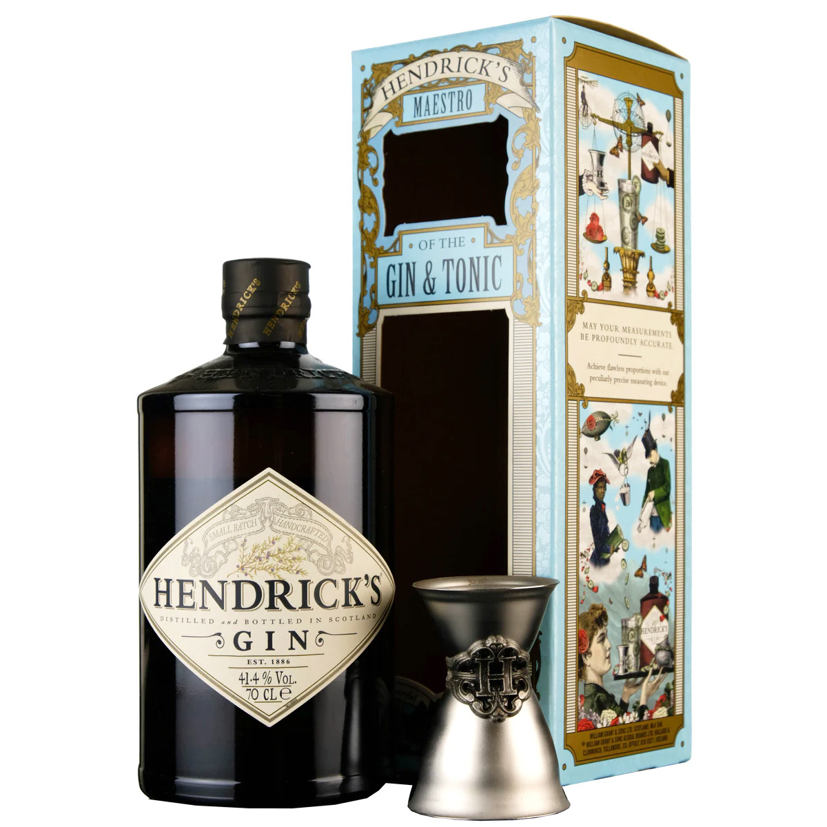 Hendrick's Gin - Giftpack met Jigger 70cl