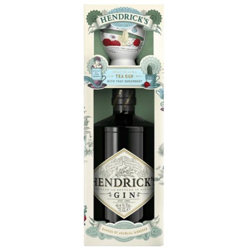 Hendrick's with Tea Cup 70cl
