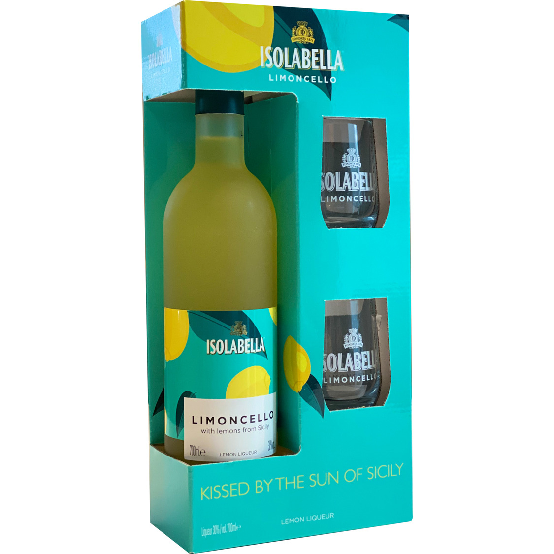 Isolabella - Limoncello Giftpack 2 Glazen 70cl