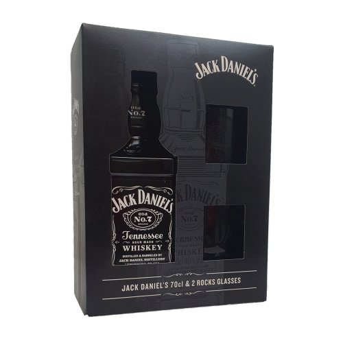 Jack Daniel's - Giftpack 2 Glazen 70cl