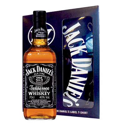 Jack Daniel's - Old No. 7 met T-Shirt 70cl