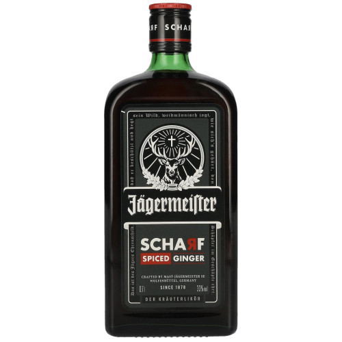 Jägermeister - Scharf Hot Ginger 70cl