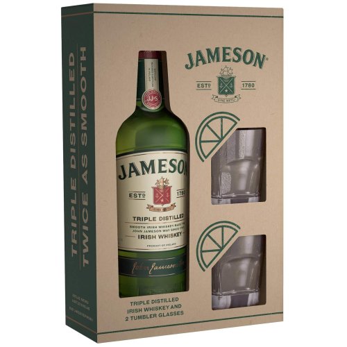 Jameson - Gift Pack 2 Glazen 70cl