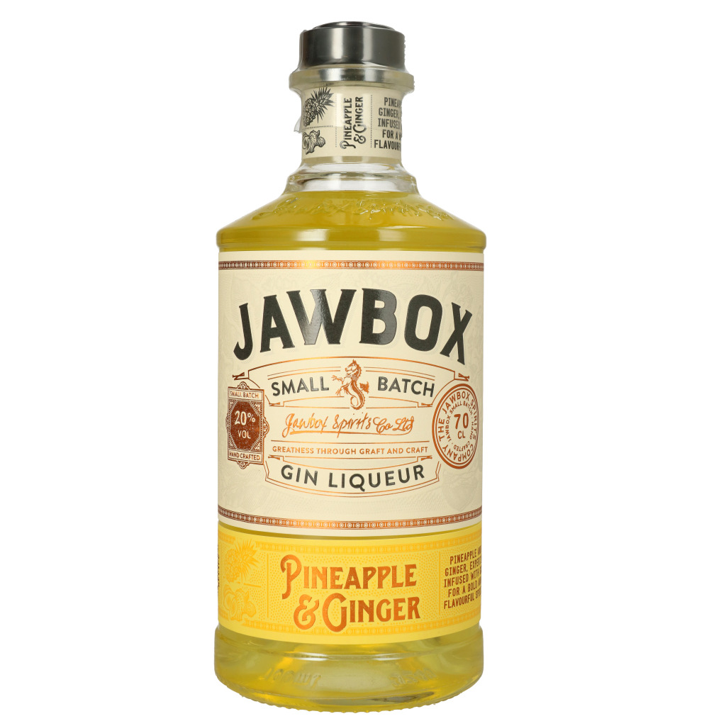 Jawbox Gin Liqueur - Pineapple & Ginger 70cl