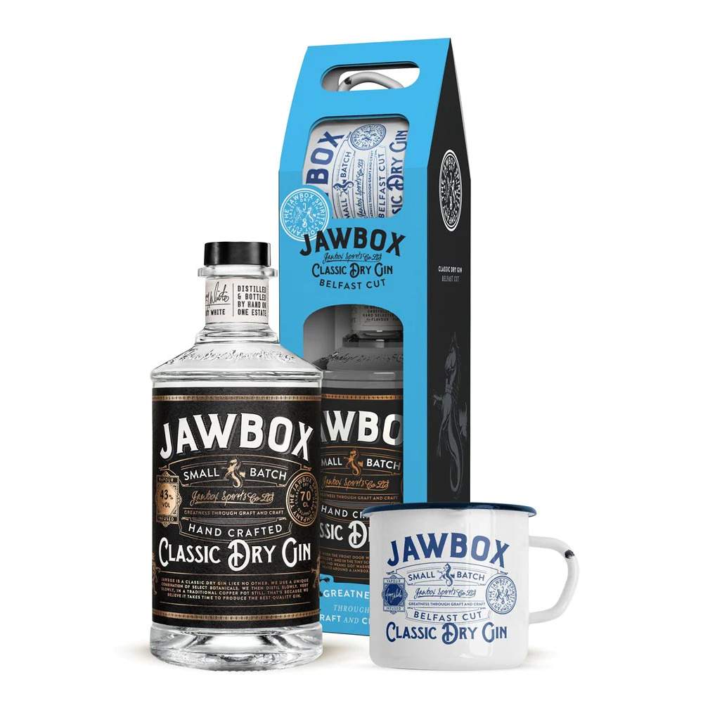 Jawbox Small Batch Gin met Mok 70cl