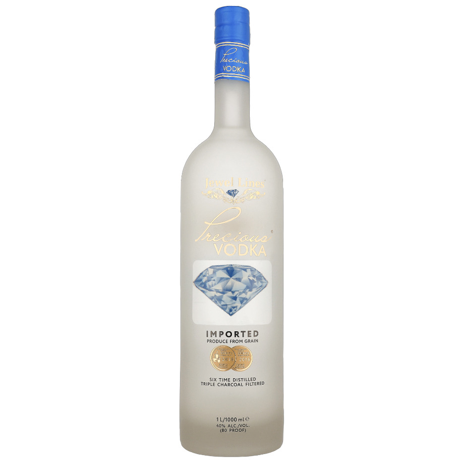 Line Vodka Precious Vodka Story | Precious Vodka Jewel Line Luxury Box, 40% Vol. 0 ...