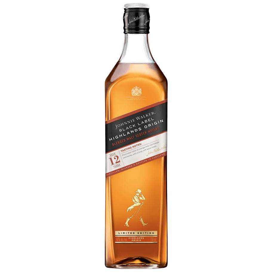 Johnnie Walker - Black Label, Highlands Origin 1 liter