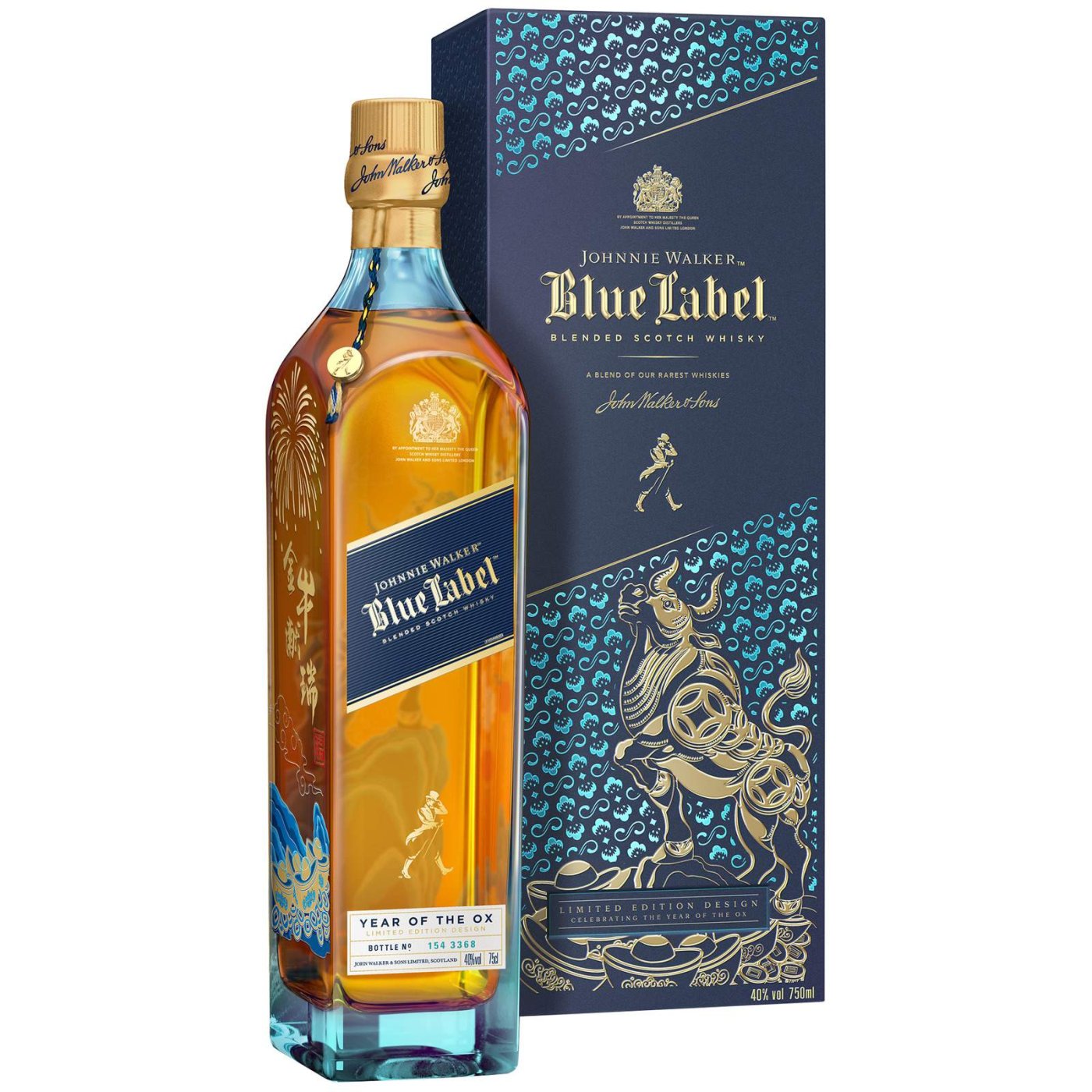 Johnnie Walker - Blue Label Year of The Ox 2021 70cl