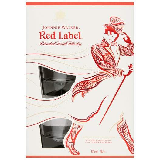 Johnnie Walker - Red Label cadeau 70cl