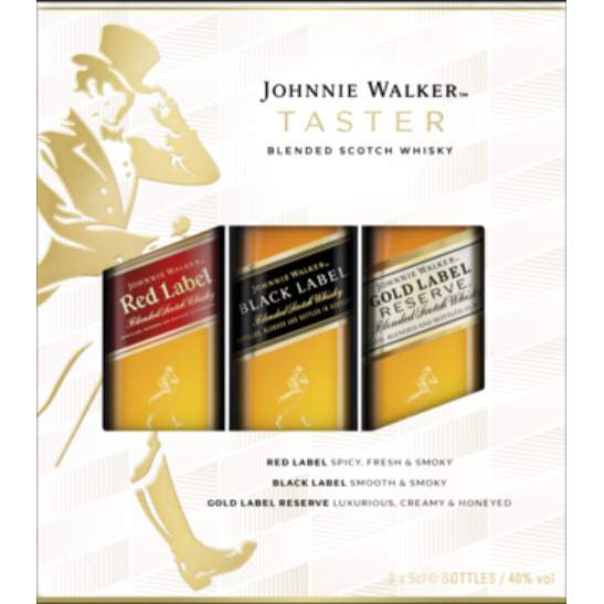 Johnnie Walker - Taster Set 150ml