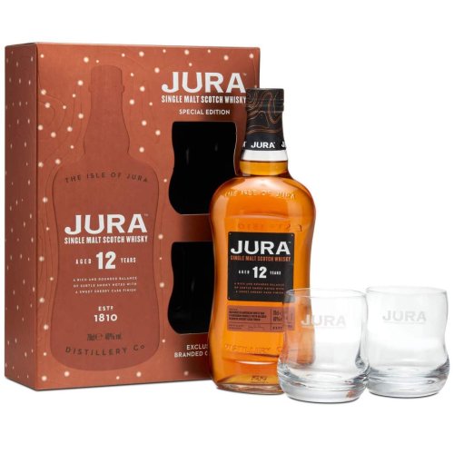 Jura, 12 years - Gift Pack 70cl